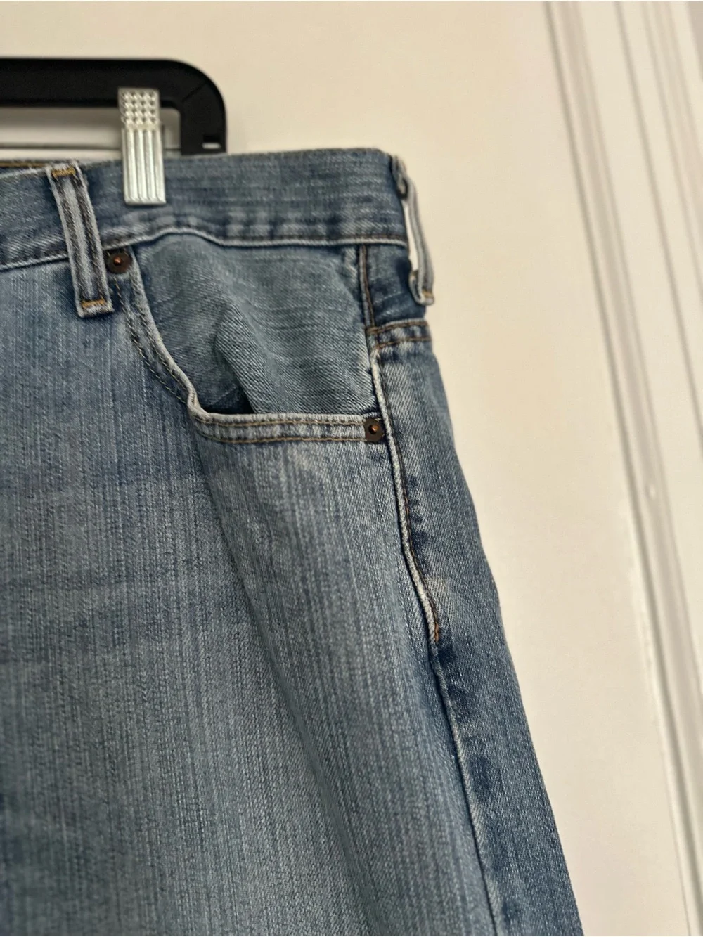 Levi's 569 Loose Fit Straight Leg Jeans 36x32 Blue Medium Wash Denim 100% Cotton